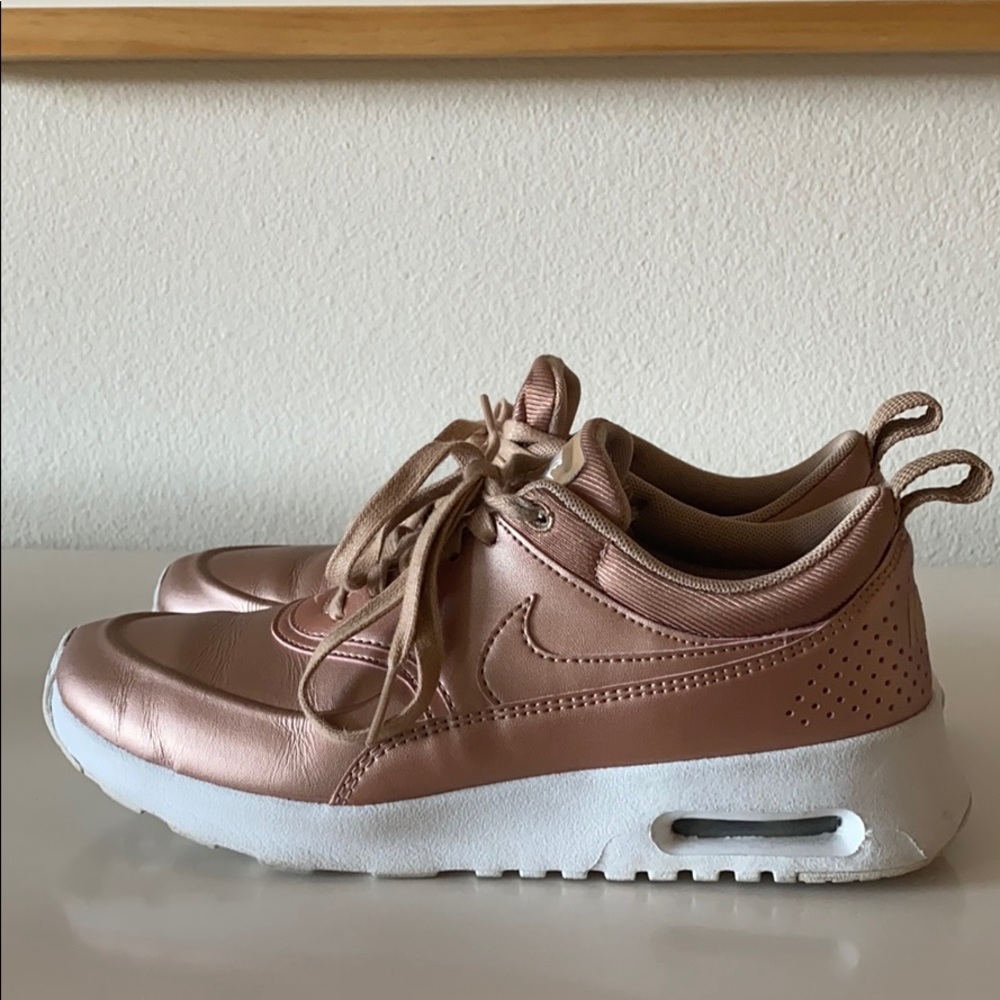 Rose gold Nike Air Max Thea